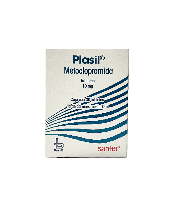 PLASIL 10 MG CAJA X 30 TABLETAS 